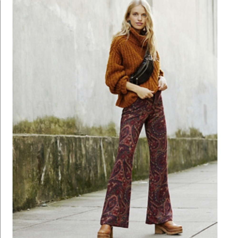 Free People flare pants ✨